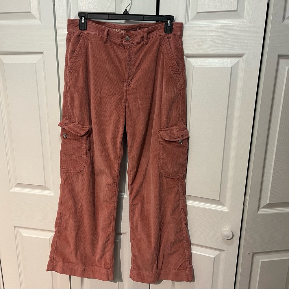 #Midsize American Eagle #Corduroy Cargo Pants